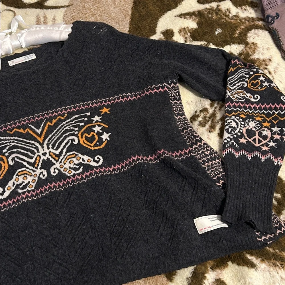 RARE! Wool. Odd Molly oversized ☮️ lambswool sweater - Picture 9 of 12